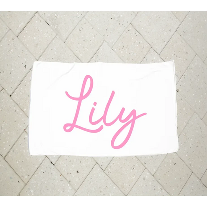 Personalised Kids Towel - Timber Tinkers