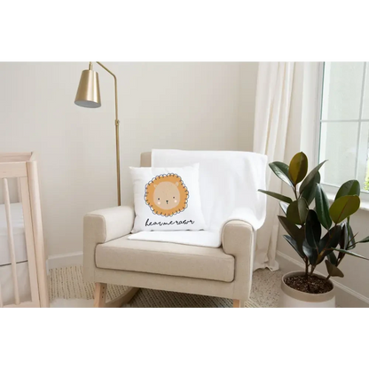 Personalised Pillowcase - Lion - Timber Tinkers