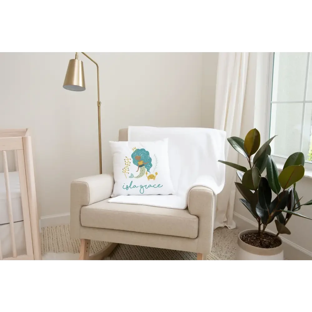 Personalised Pillowcase - Mermaid - Timber Tinkers
