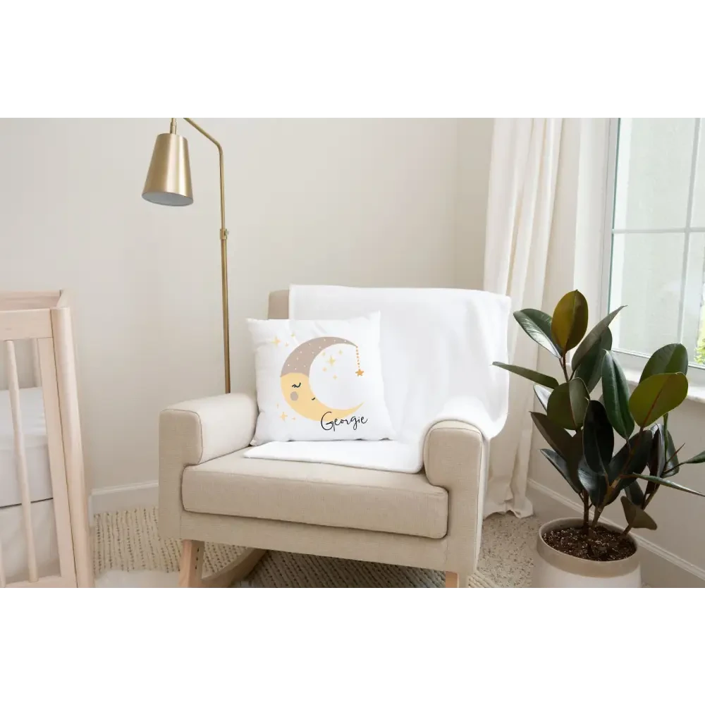 Personalised Pillowcase - Moon - Timber Tinkers
