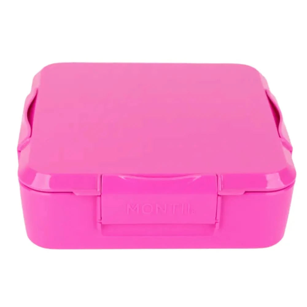 Personalised Pink Lunch Box - Pastel Rainbow - Timber Tinkers