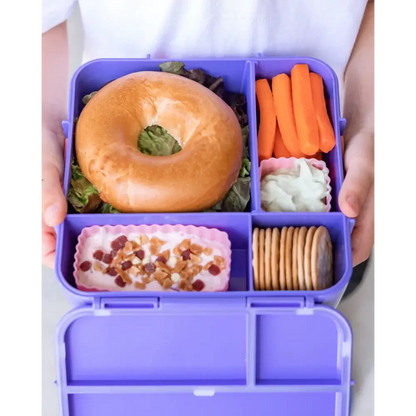 Personalised Purple Lunch Box - Mermaid - Timber Tinkers