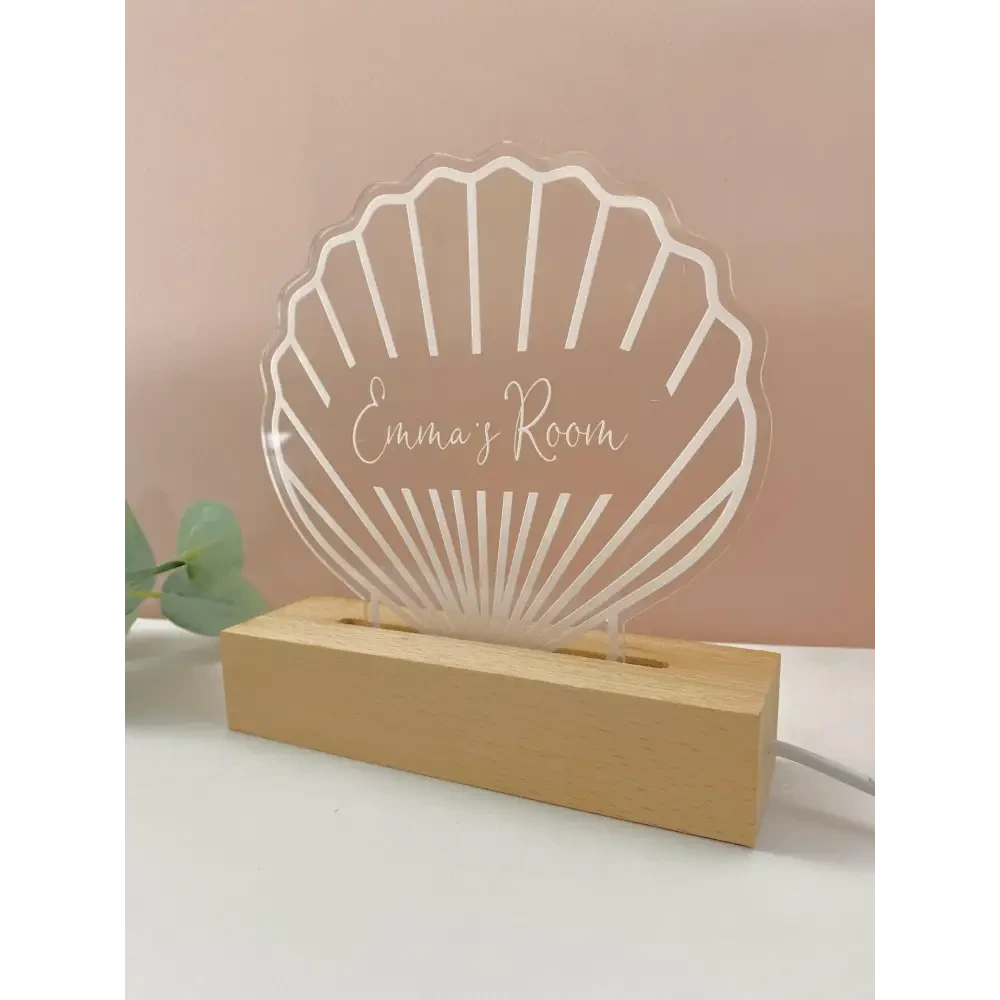 Shell Night Light - Timber Tinkers