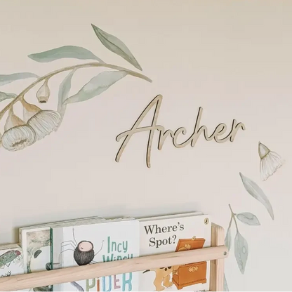 Small Name Plaques (30cm Length) - Timber Tinkers