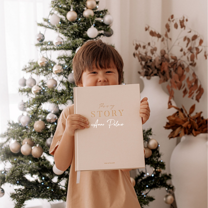 This Is My Story Memoir Journal Cream