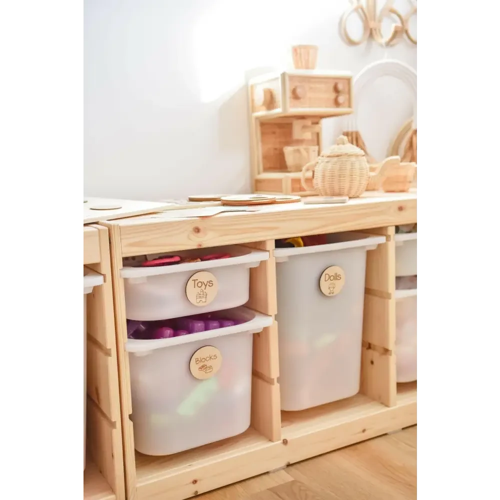 Toy Storage Labels - Timber Tinkers