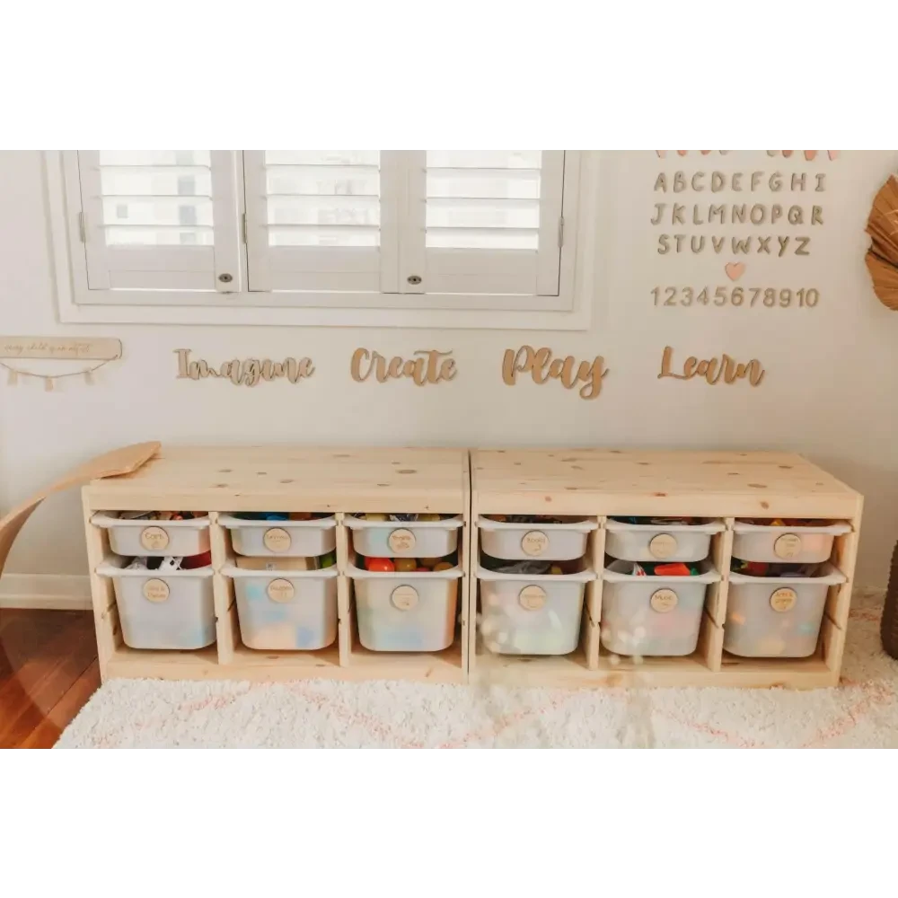 Toy Storage Labels - Timber Tinkers