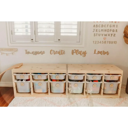 Toy Storage Labels - Timber Tinkers