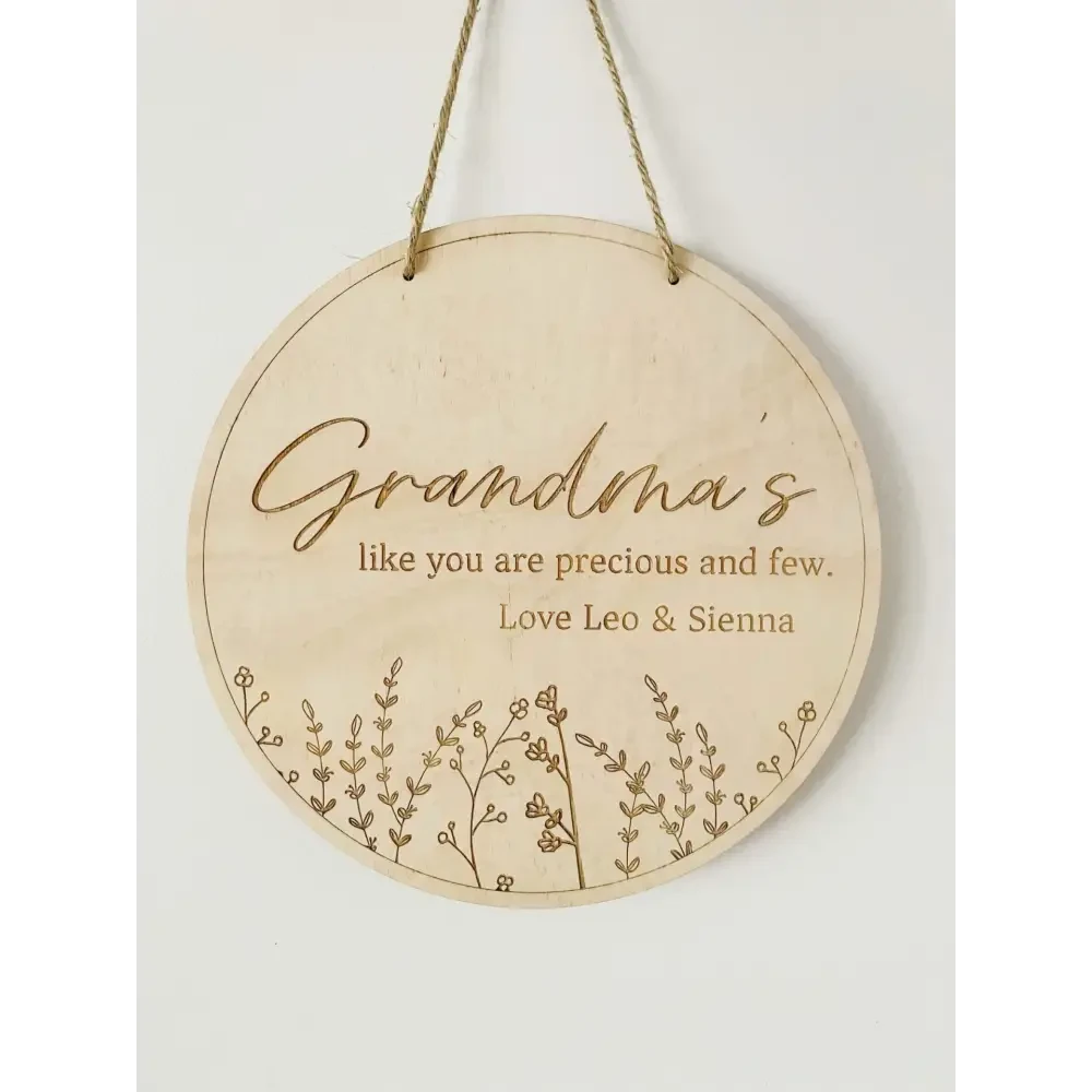 Wildflower Sign - Mum - Timber Tinkers