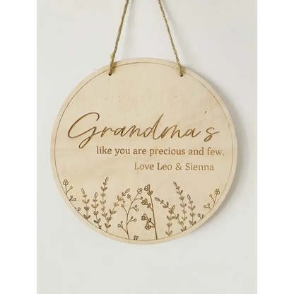 Wildflower Sign - Mum - Timber Tinkers