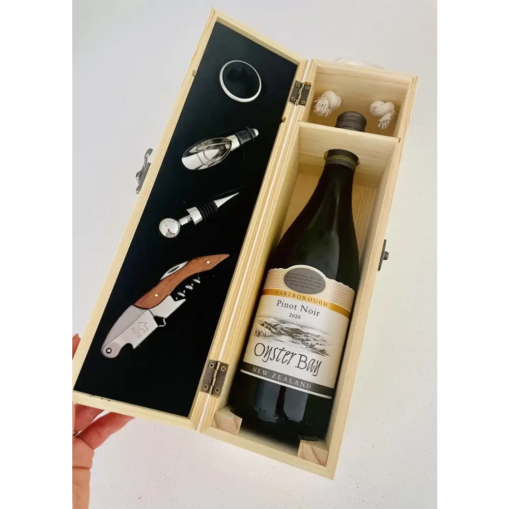 Wine Box Set - Happiness is being a Dad - Timber Tinkers