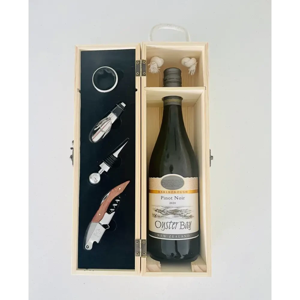 Wine Box Set - Leaf - Timber Tinkers