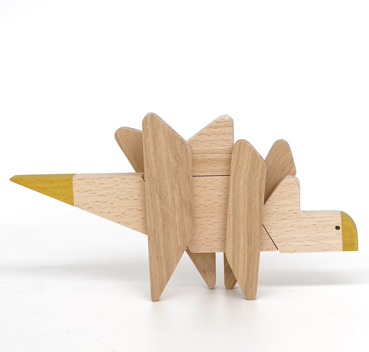 Wooden Magnetic - Stegosaurus Puzzle Toy